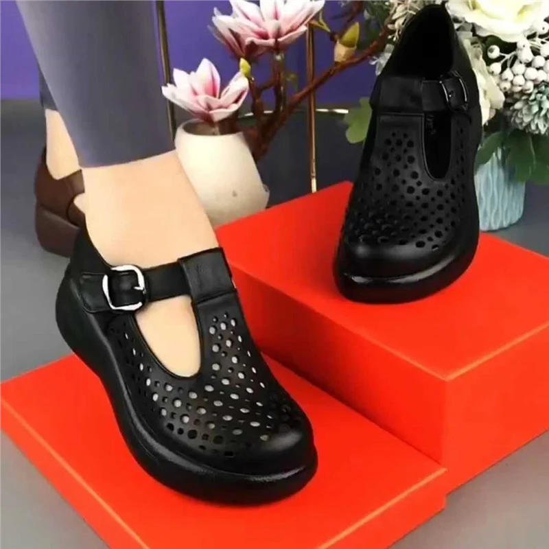 Damen Atmungsaktive Clogs mit verstellbarem Riemen und rutschfester Sohle Heidi Mode