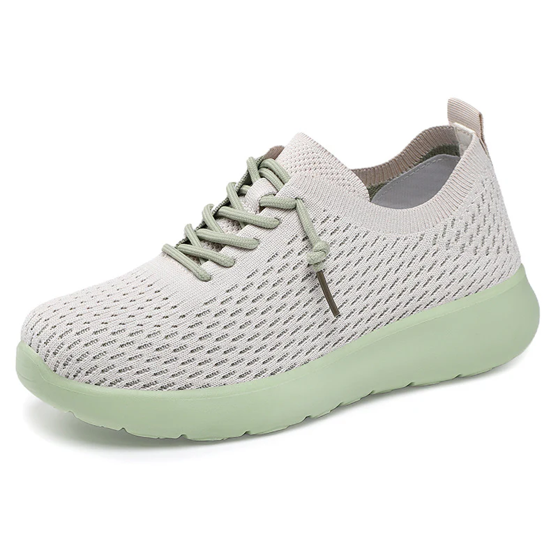 Damen Atmungsaktive Freizeit-Sneaker mit flexiblem Obermaterial Heidi Mode - Image 4