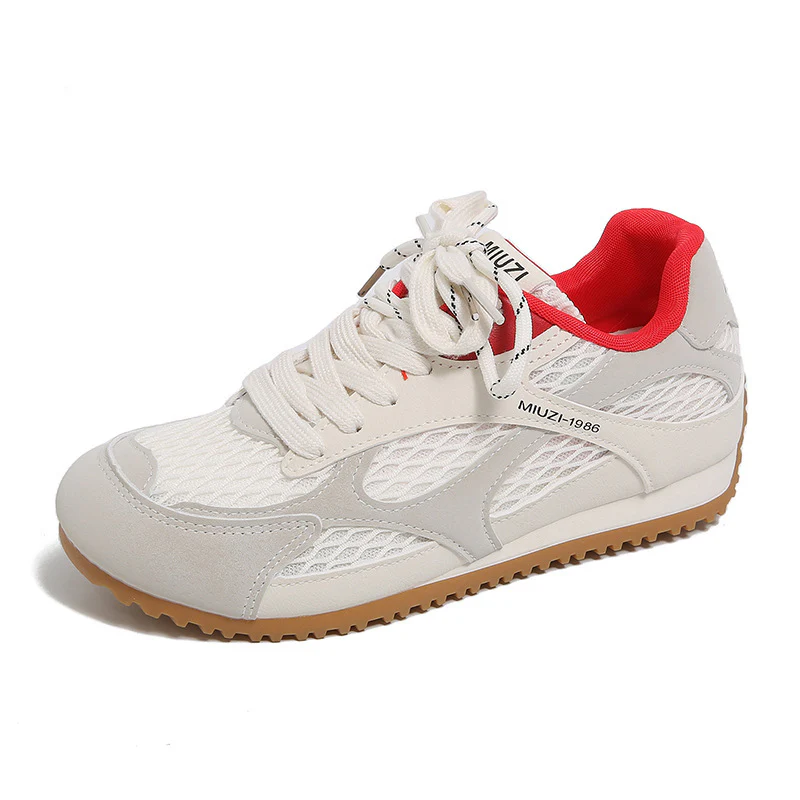 Damen Atmungsaktive Freizeit Sneakers mit innovativem Mesh-Obermaterial und rutschfester Sohle Heidi Mode - Image 6
