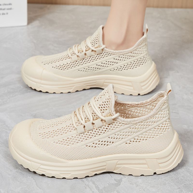 Damen Atmungsaktive Freizeitschuhe mit flexiblem Obermaterial und rutschfester Sohle Heidi Mode