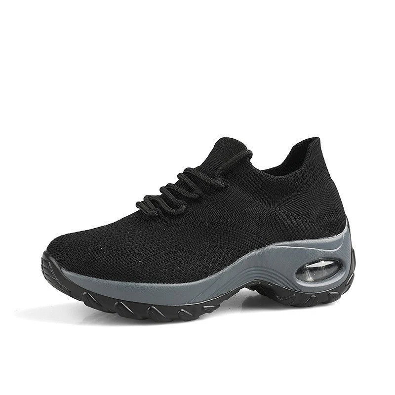 Damen Atmungsaktive Komfort Sneakers mit elastischem Obermaterial Heidi Mode - Image 7