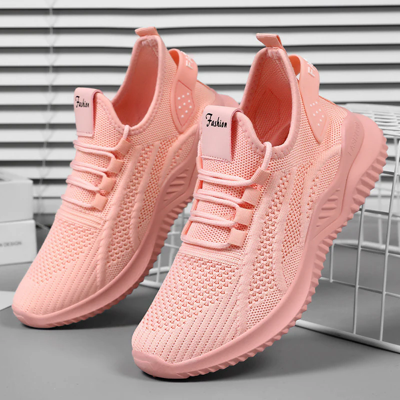 Damen Atmungsaktive Lauf-Sneaker mit flexibler Sohle und dämpfendem Fußbett Heidi Mode