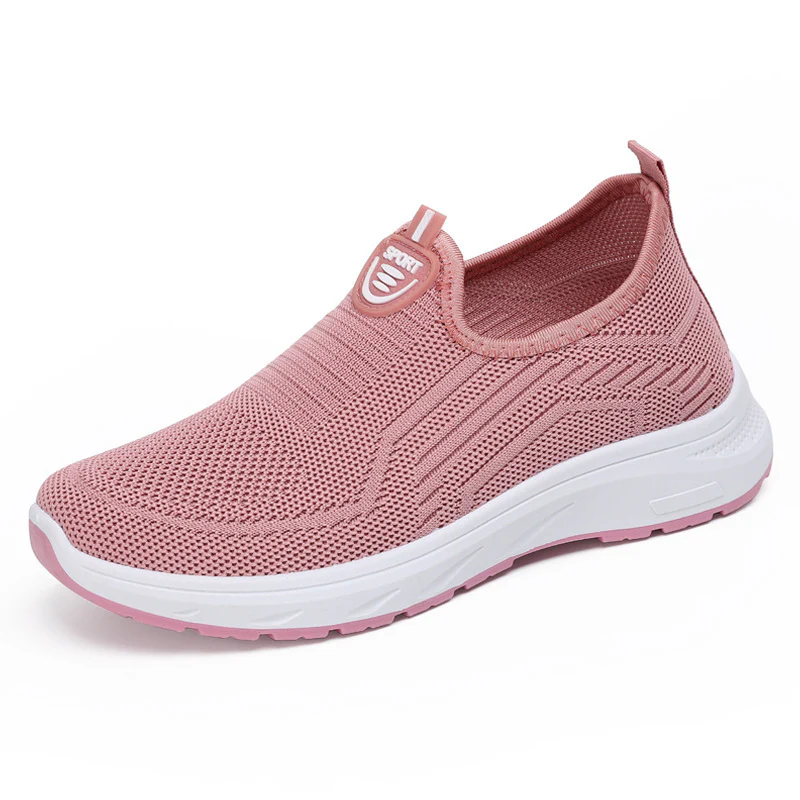 Damen Atmungsaktive Slip-On Freizeitschuhe mit dämpfender Sohle Heidi Mode - Image 3