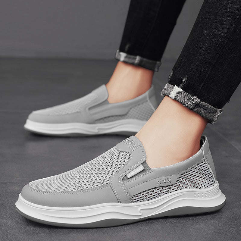 Damen Atmungsaktive Slip-On Sneakers im modernen Design mit rutschfester Sohle Heidi Mode