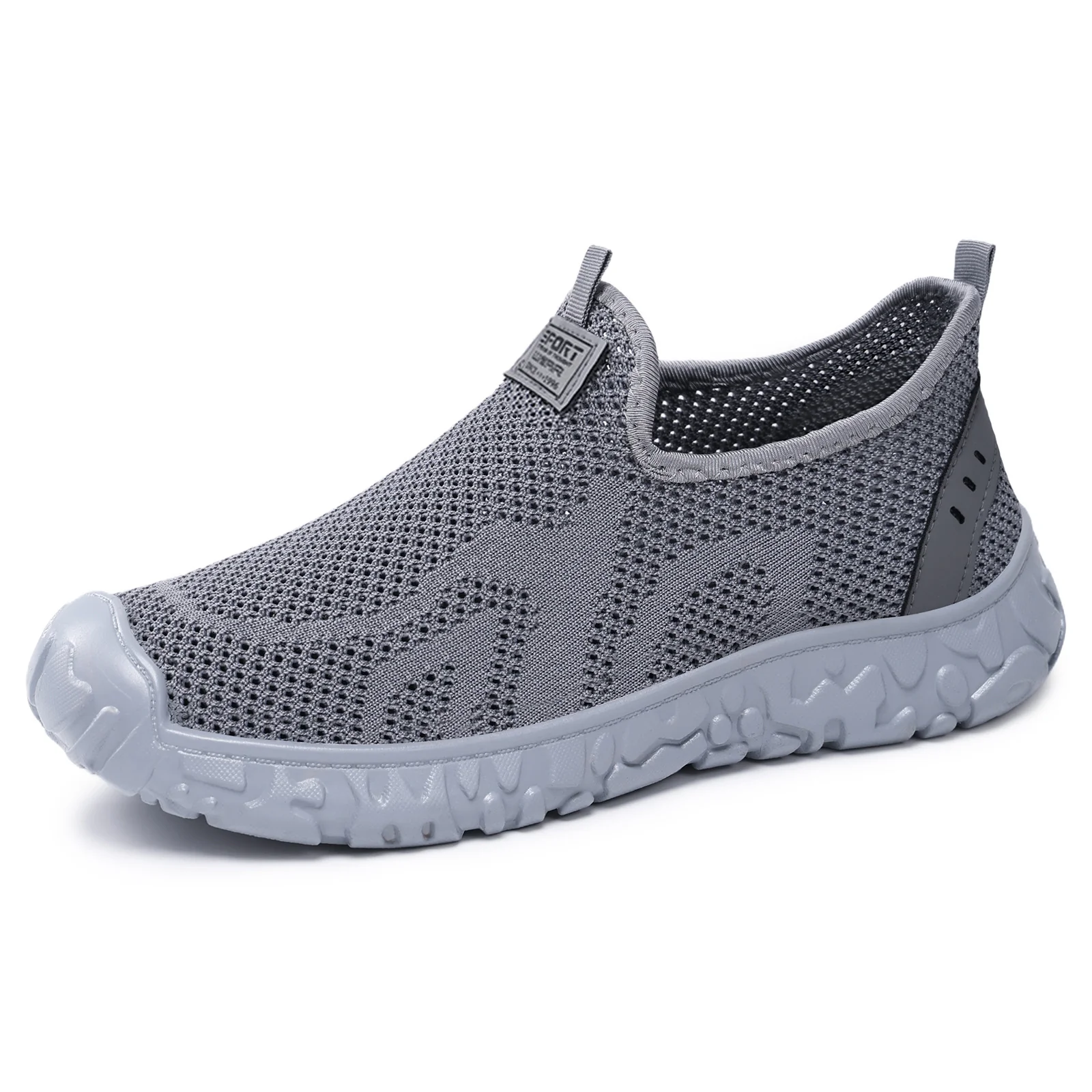 Damen Atmungsaktive Slip-On Sport Sneakers mit flexiblem Mesh-Obermaterial Heidi Mode - Image 4
