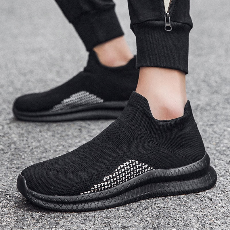 Damen Atmungsaktive Sneaker mit elastischem Schaft Heidi Mode