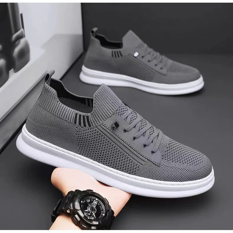 Damen Atmungsaktive Sneaker mit flexibel strickbarem Obermaterial und stoßdämpfender Sohle Heidi Mode - Image 6