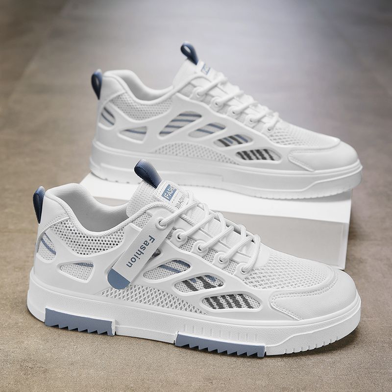 Damen Atmungsaktive Sneakers mit flexiblem Sohlenprofil und stylishen Elementen Heidi Mode