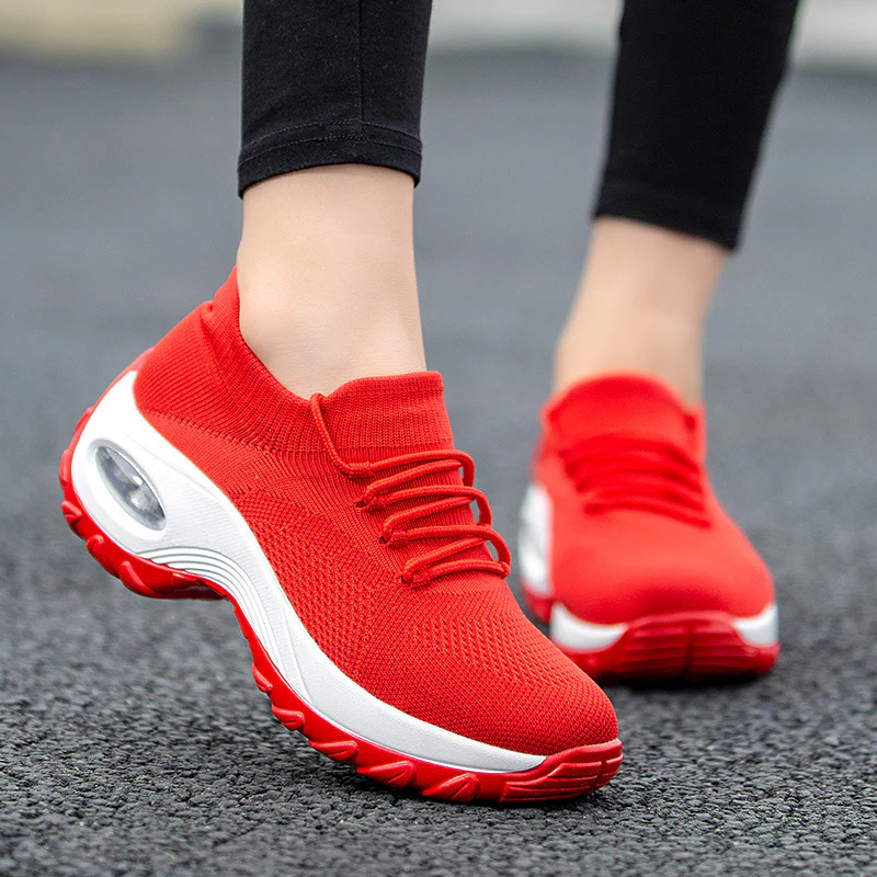 Damen Atmungsaktive Sneakers mit innovativer Dämpfungstechnologie Heidi Mode