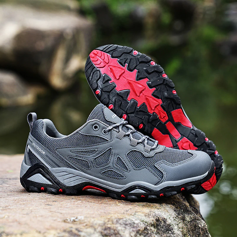 Damen Atmungsaktive Wander-Sneaker mit rutschfester Sohle und stabiler Unterstützung Heidi Mode