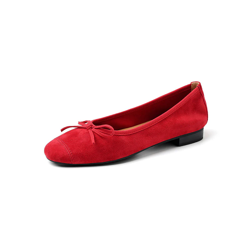 Damen Ballerinas mit elegantem Schleifen-Detail und hochwertiger Glanz-Oberfläche Heidi Mode - Image 7