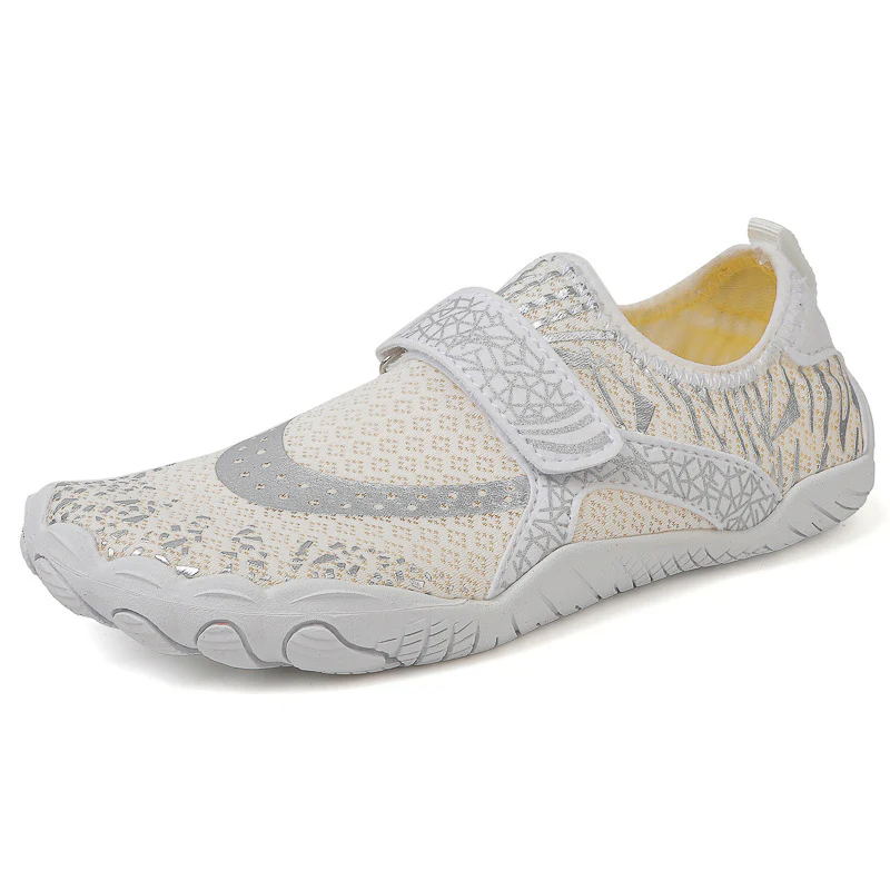 Damen Barfuß-Schwimmschuhe mit rutschfester Sohle und elastischem Klettverschluss Heidi Mode - Image 5