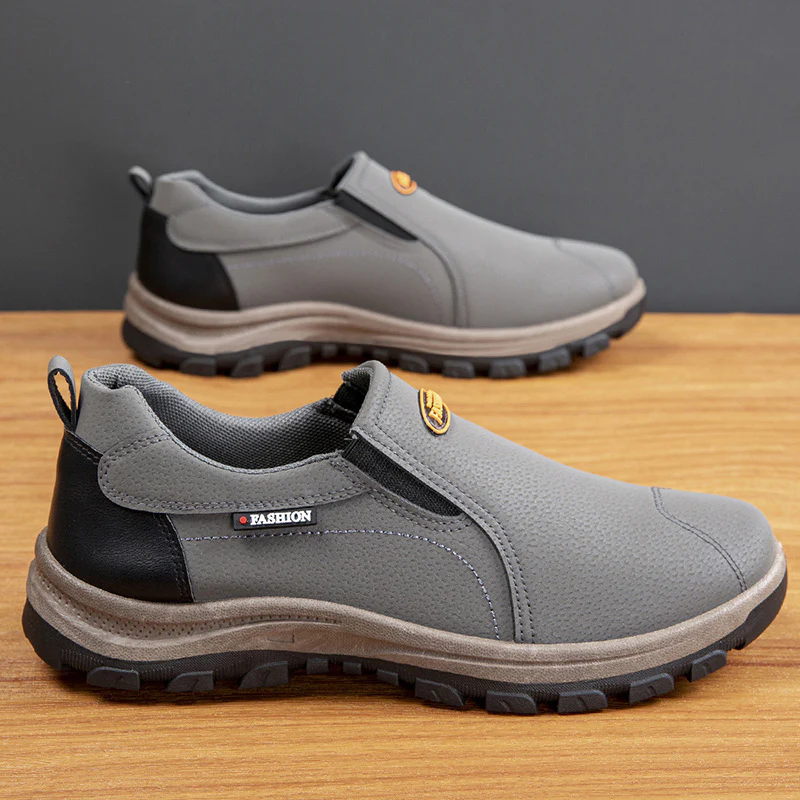 Damen Bequeme Slip-On Freizeit Schuhe mit rutschfester Sohle und atmungsaktivem Obermaterial Heidi Mode