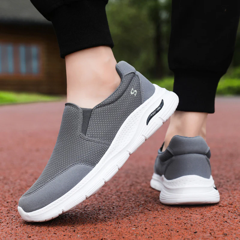 Damen bequeme Slip-On Sneakers Heidi Mode