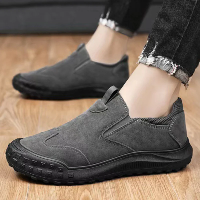 Damen Bequeme Slip-On Sneakers mit rutschfester Sohle Heidi Mode