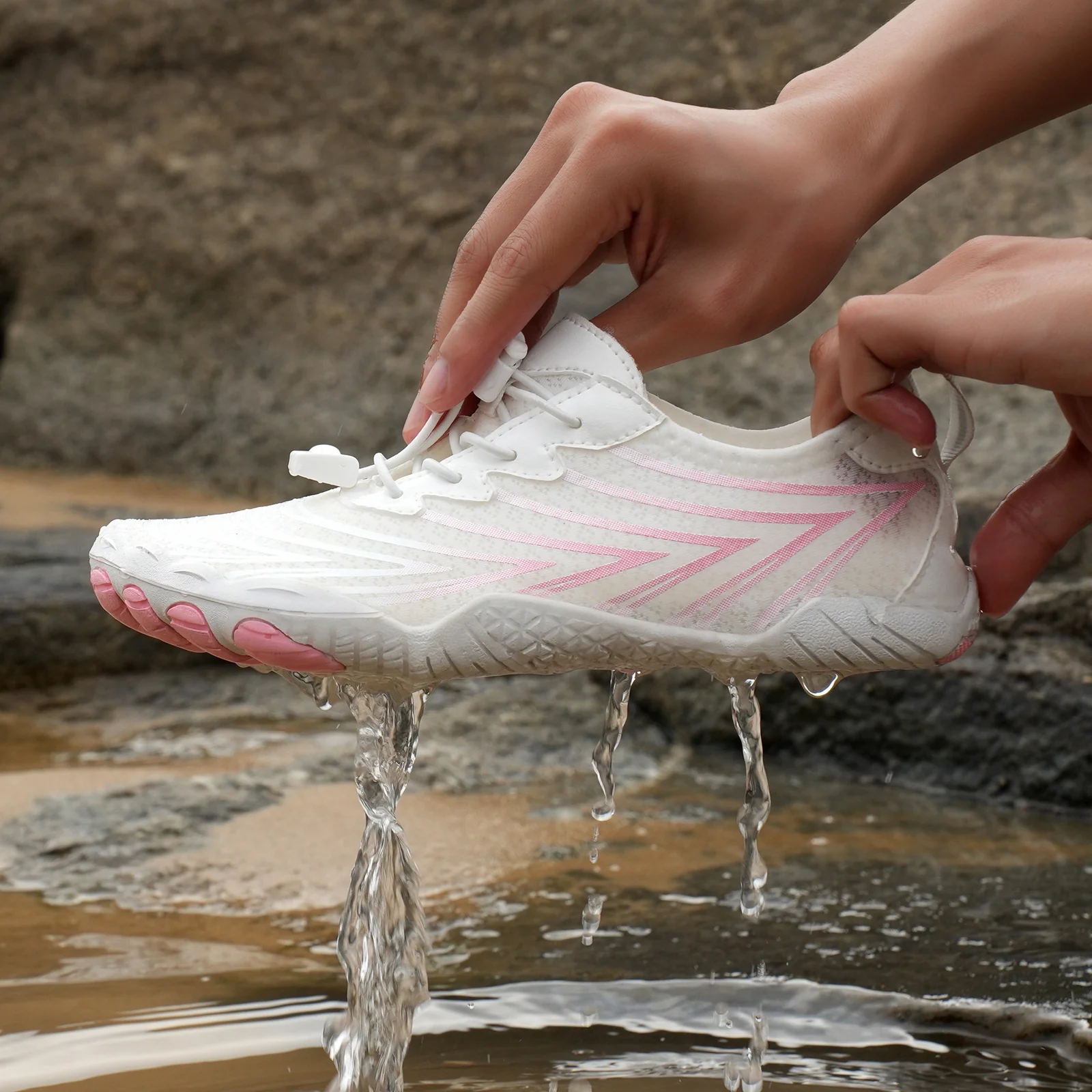Damen Bunte Sportschuhe mit rutschfester Sohle und atmungsaktivem Obermaterial Heidi Mode