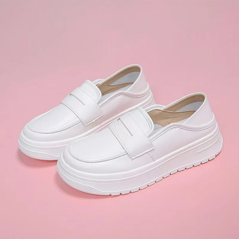 Damen Chunky Slip-On Sneakers mit verstellbarem Riemen und modischer Sohle Heidi Mode