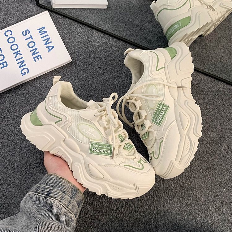 Damen Chunky-Sneaker mit atmungsaktivem Obermaterial und rutschfester Sohle Heidi Mode