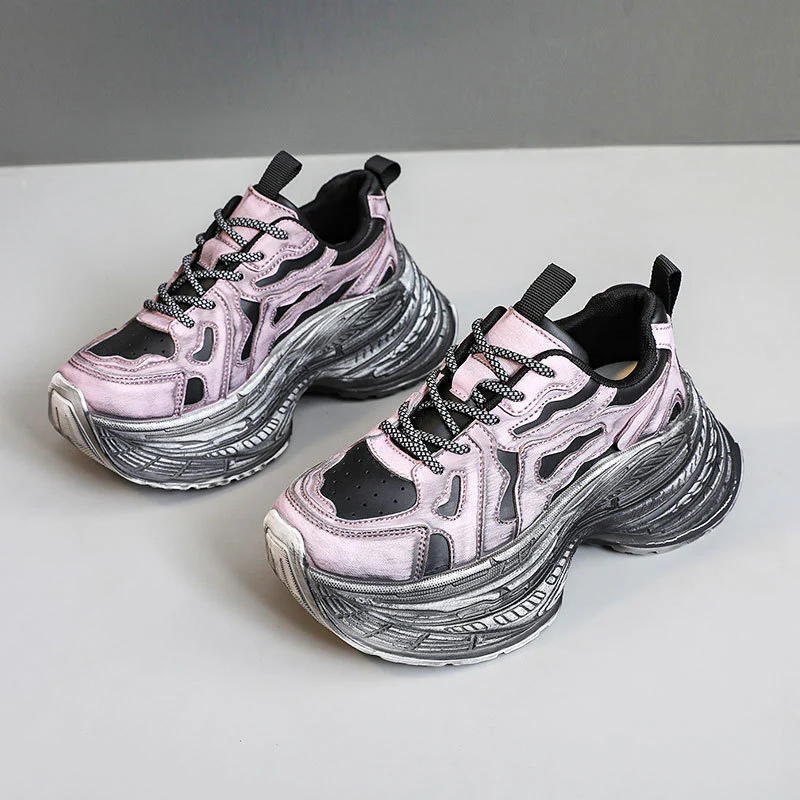 Damen Chunky Sneakers mit innovativem und elastischem Design Heidi Mode - Image 7