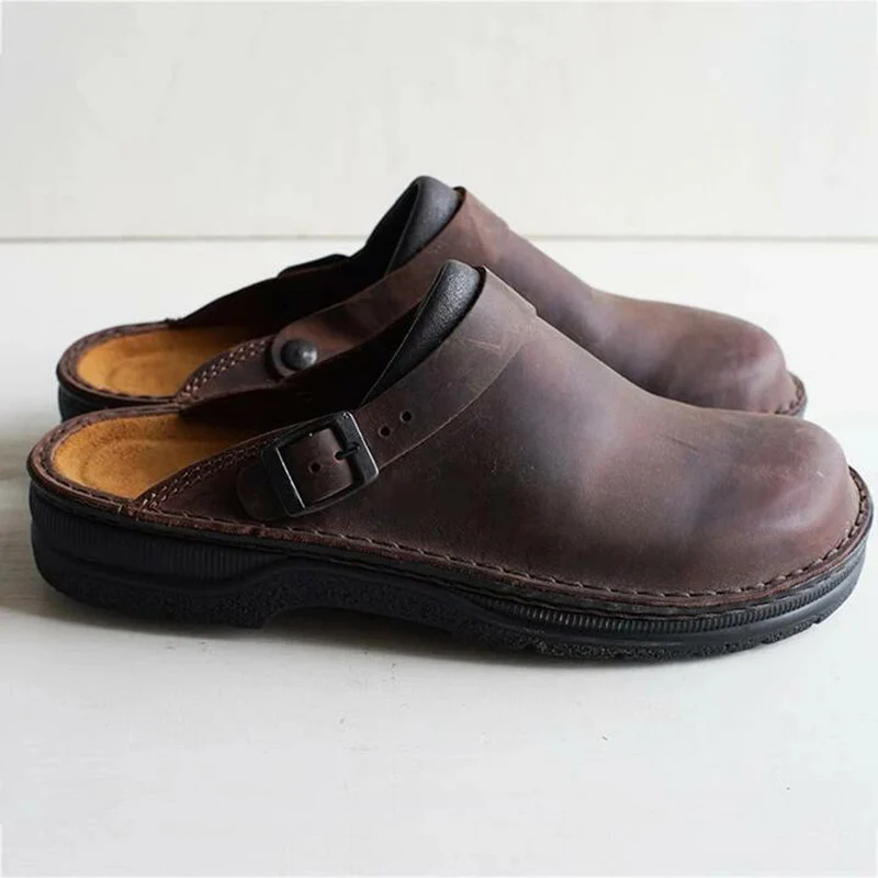 Damen Clogs mit komfortabler Fußbettgestaltung und elegantem Riemen Heidi Mode - Image 7
