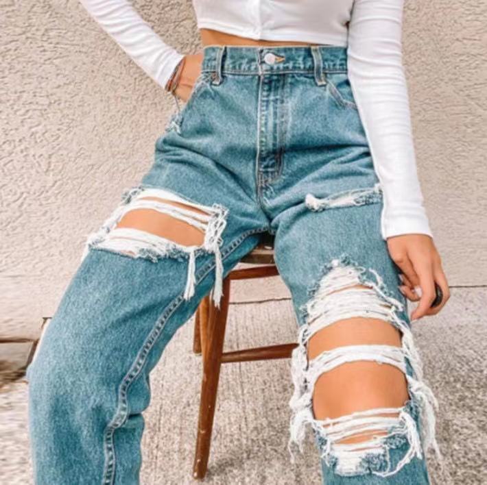 Damen destroyed Jeans Heidi-Mode - Image 6