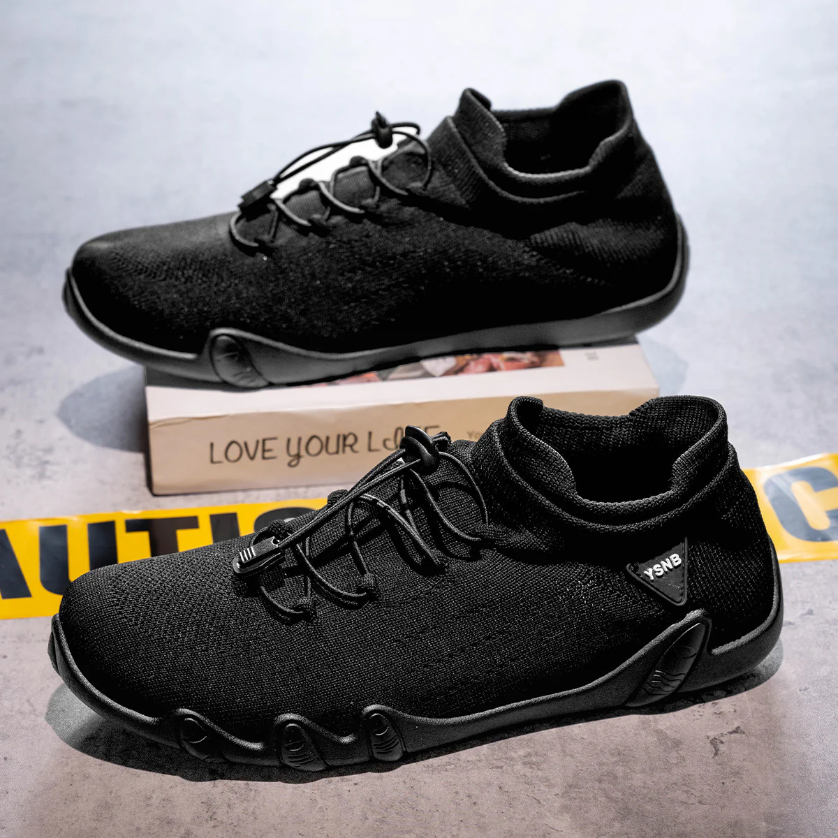 Damen Elastische Freizeitschuhe mit stoßdämpfender Sohle und atmungsaktivem Obermaterial Heidi Mode - Image 3
