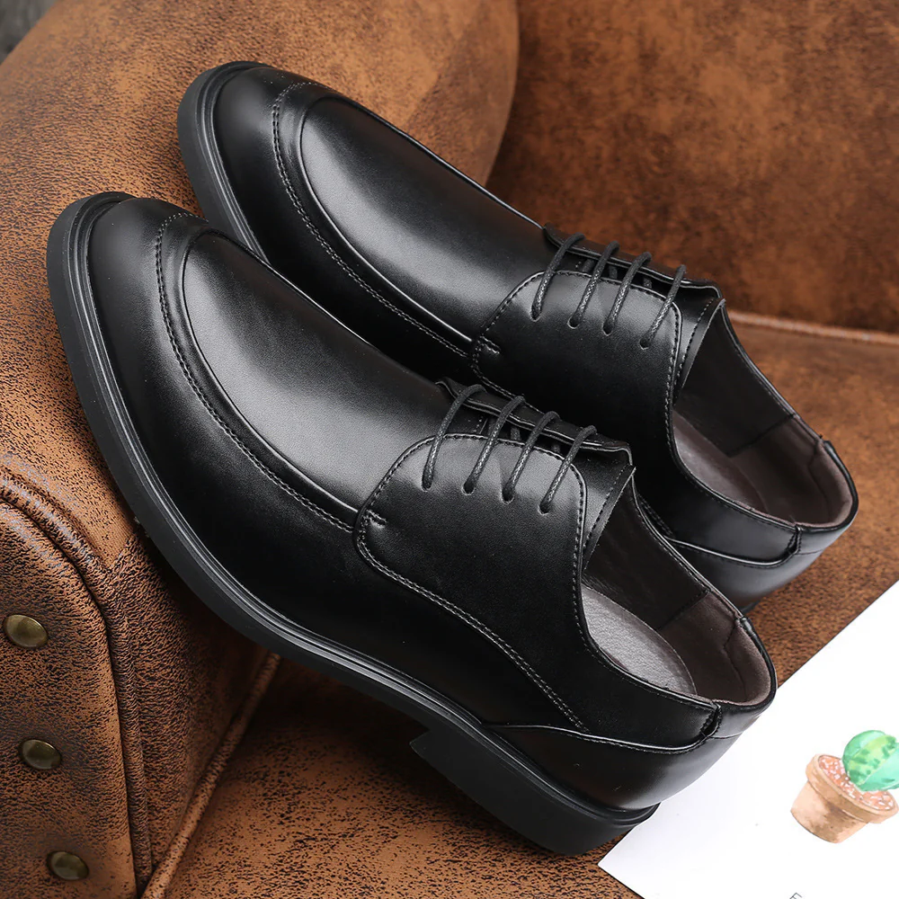 Damen Elegante Business-Lederschnürschuhe Heidi Mode