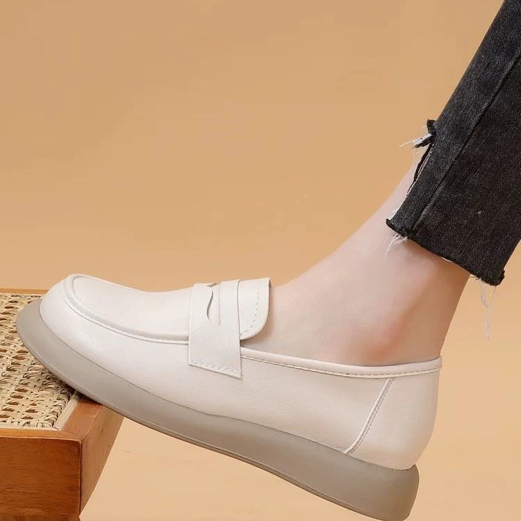 Damen elegante Mokassins mit weichem Innenfutter und rutschfester Sohle Heidi Mode