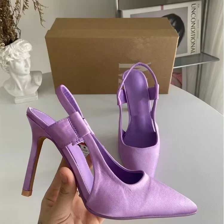 Damen Elegante Slingback-Pumps mit modischem Schnitt und hohem Absatz Heidi Mode