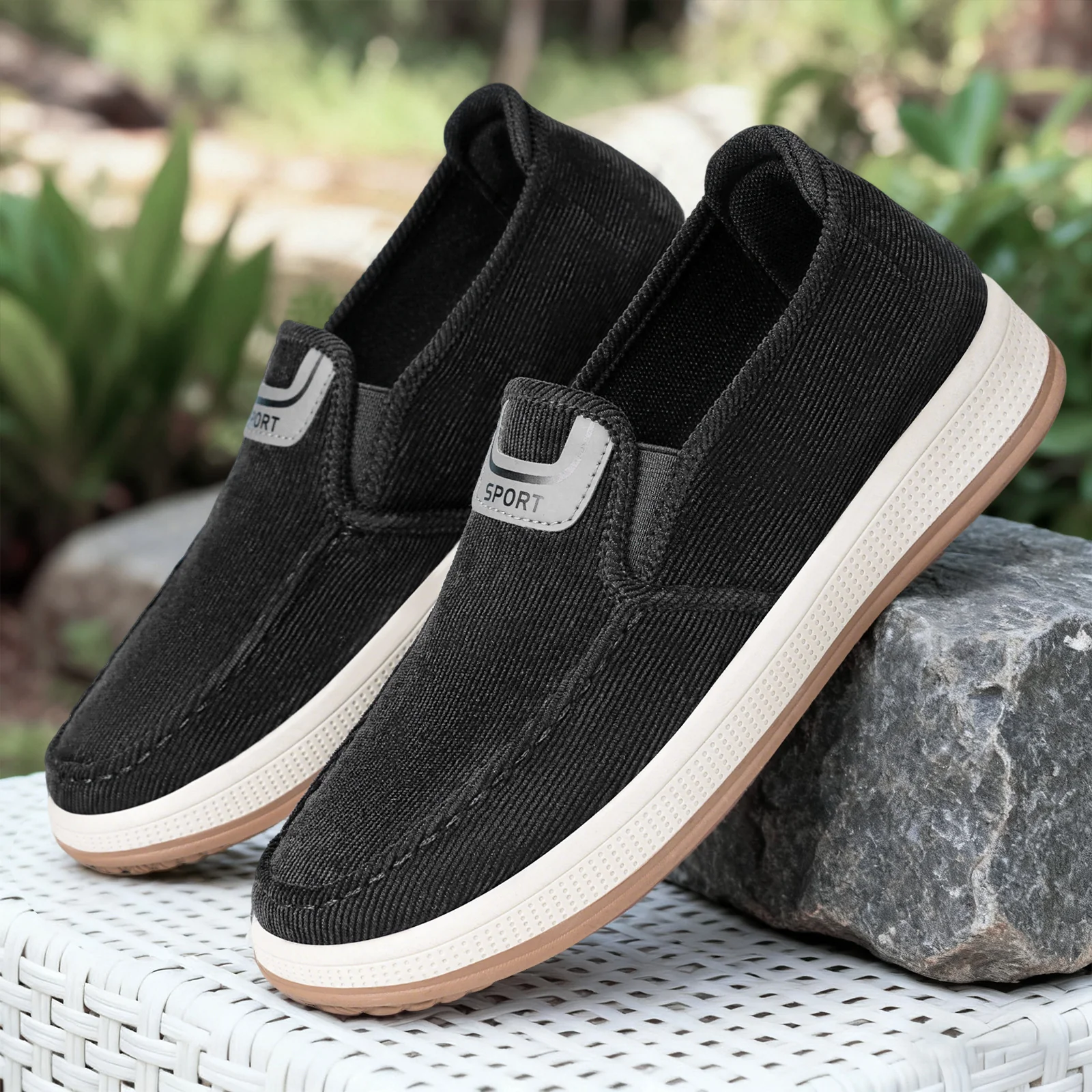 Damen Elegante und bequeme Slip-On Freizeitschuhe Heidi Mode