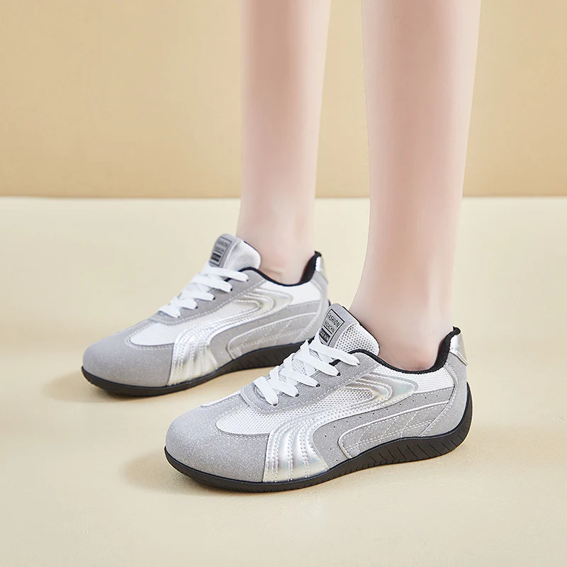 Damen High-Performance Sneakers mit rutschfester Laufsohle und atmungsaktiver Oberflächenstruktur Heidi Mode