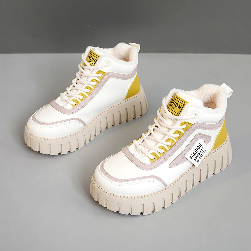 Damen High-Top Sneaker mit dämpfender Sohle und atmungsaktivem Design Heidi Mode