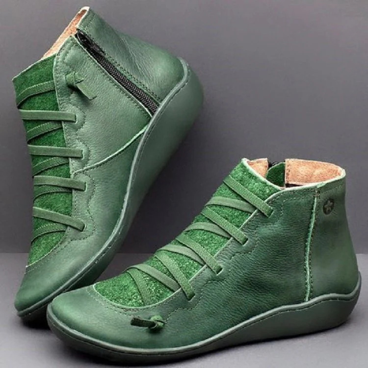 Damen High-Top Sneakers mit hochwertigem Leder und praktischen Reißverschluss Heidi Mode - Image 3