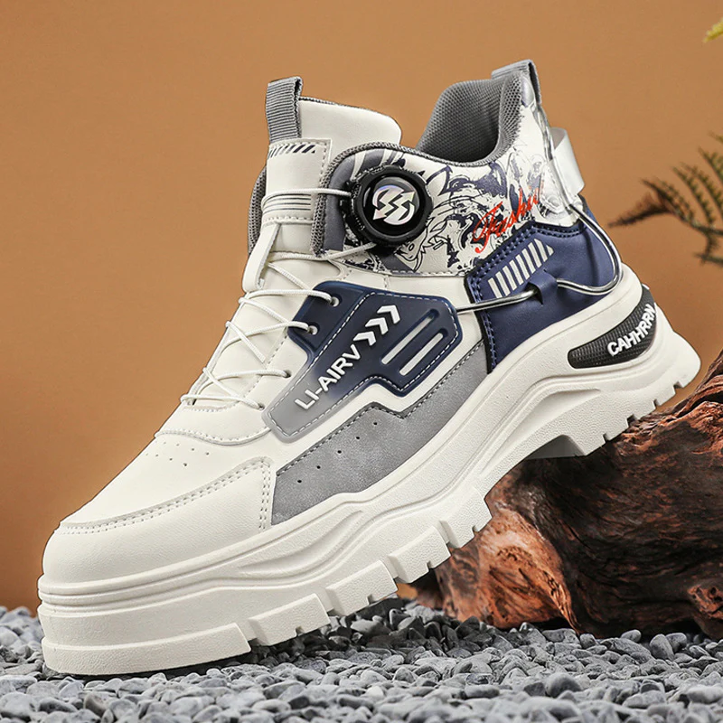 Damen High-Top Sneakers mit innovativem Schnürsystem und rutschfester Sohle Heidi Mode - Image 2