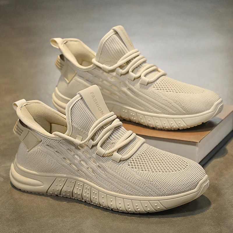 Damen Hochwertige Freizeitsneaker mit atmungsaktiver Mesh-Oberfläche und rutschfester Sohle Heidi Mode