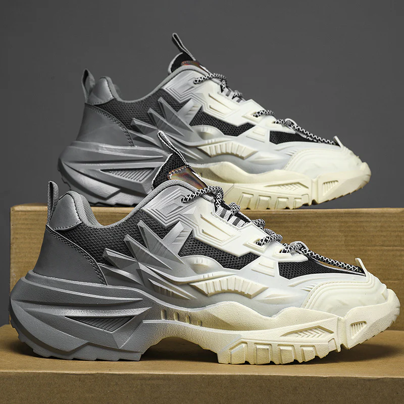 Damen Hochwertige Streetwear Sneakers mit stylischem Design und robustem Profilboden Heidi Mode