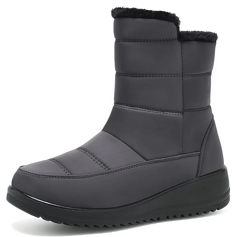 Damen Isolierte Winterstiefel mit warmer Fütterung und rutschfester Sohle Heidi Mode - Image 5