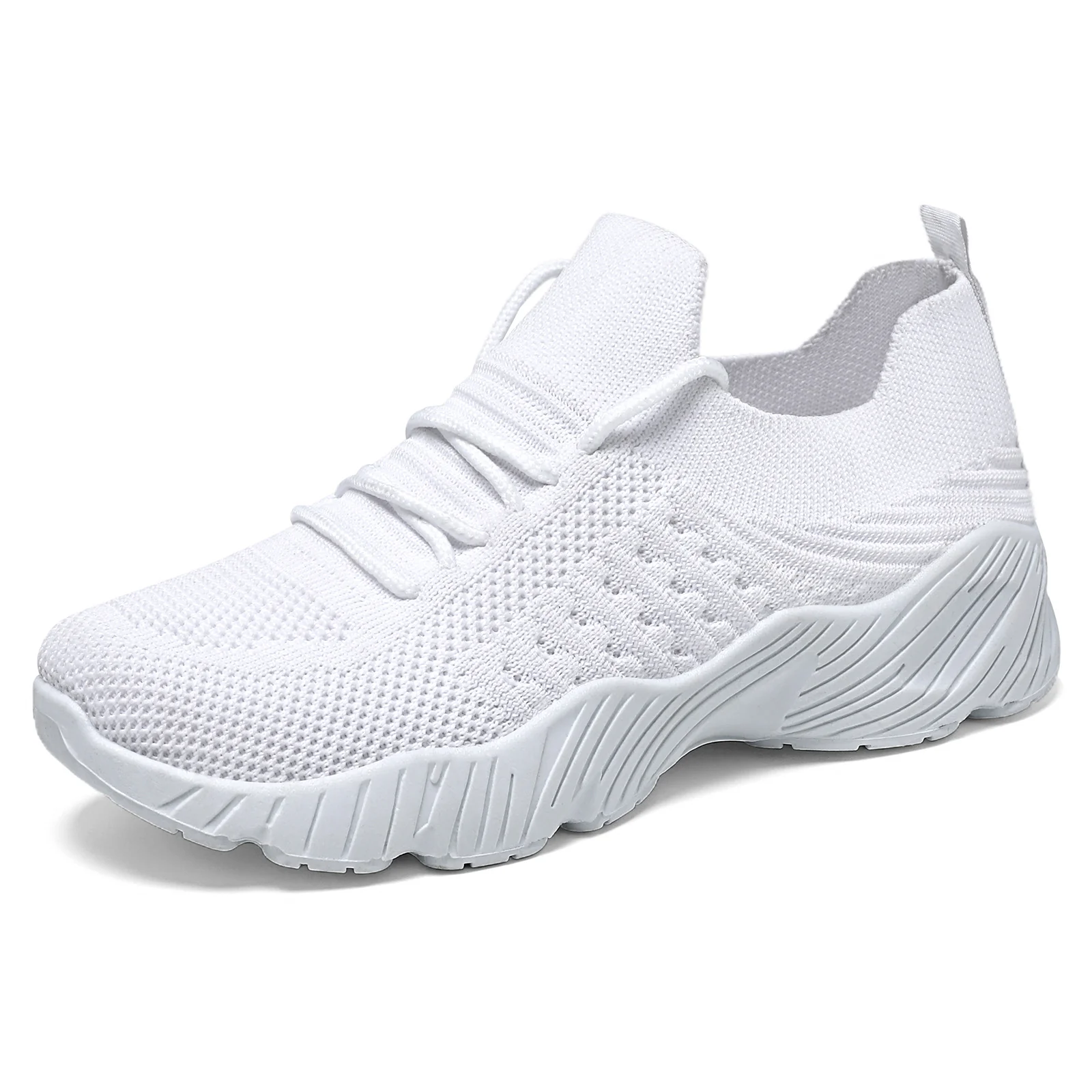 Damen Komfortable Leichtgewicht Sneakers mit atmungsaktivem Strickdesign Heidi Mode - Image 6