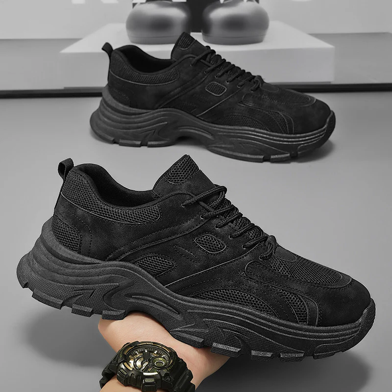 Damen Komfortable Sneakers mit atmungsaktiver Mesh-Konstruktion und stabiler Sohle Heidi Mode