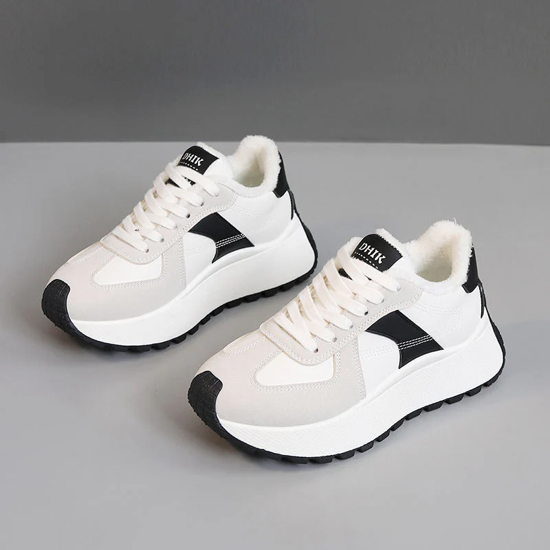 Damen Komfortable Sneakers mit warmem Innenfutter Heidi Mode - Image 3