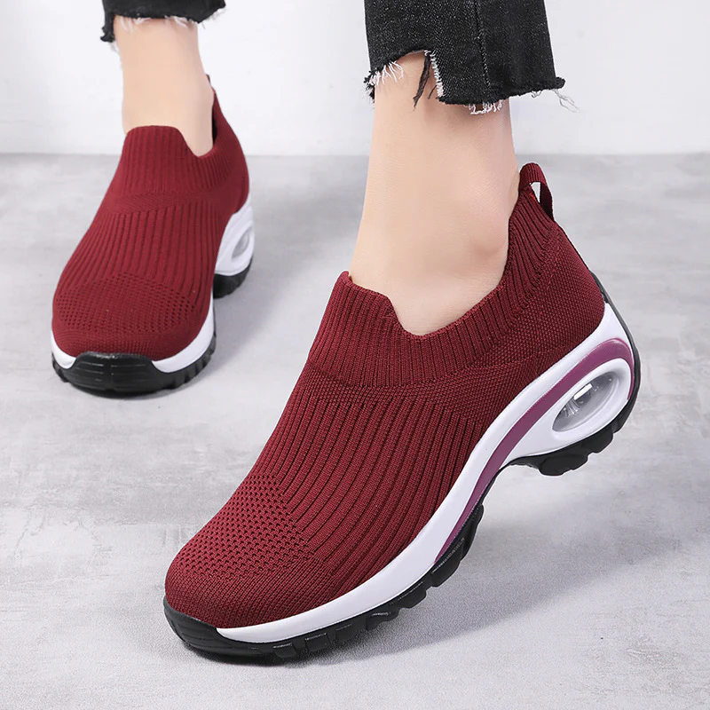 Damen Komfortable und luftdurchlässige Slip-On Sneakers Heidi Mode - Image 4