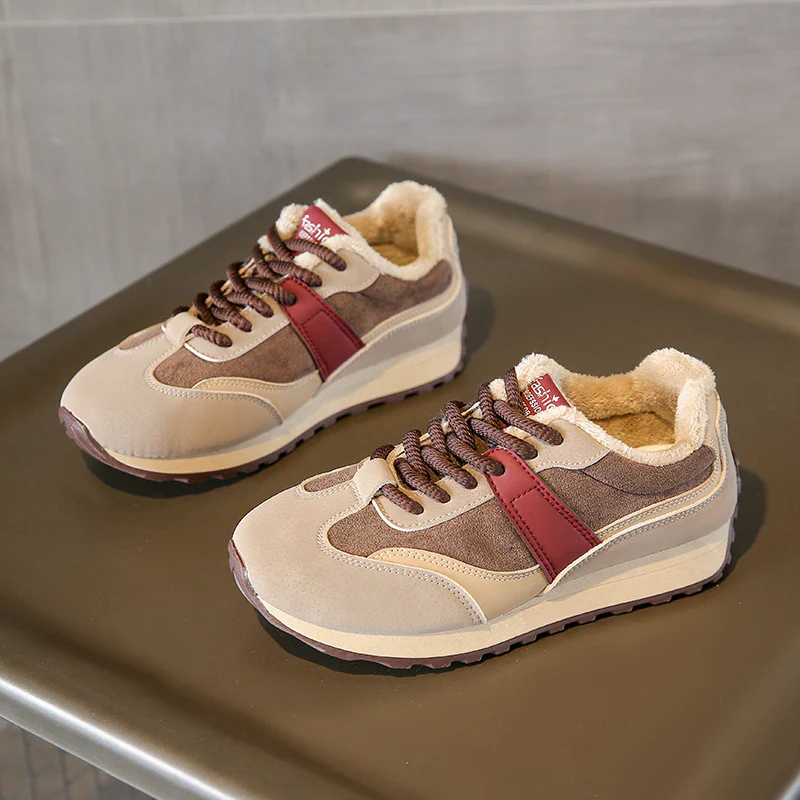 Damen Komfortable Winter Sneakers mit weichem Fleecefutter Heidi Mode - Image 3