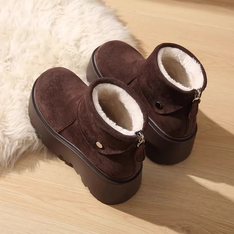 Damen Komfortable Winterstiefel mit kuscheligem Innenfutter und rutschfester Sohle Heidi Mode - Image 4