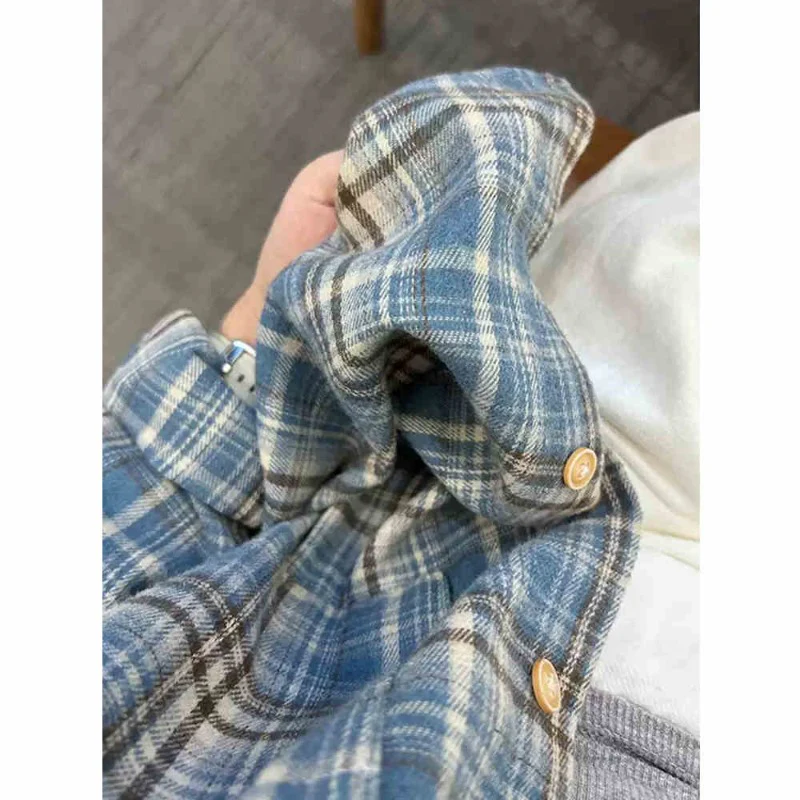 Damen lässige Karottenjeans mit weitem Bein und Oversized-Hemd Heidi-Mode - Image 2