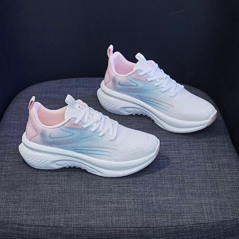 Damen Lauf-Sneakers mit atmungsaktivem Obermaterial und stoßdämpfender Sohle Heidi Mode - Image 4