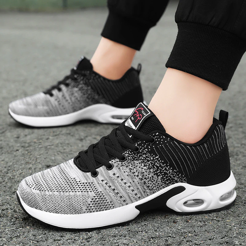 Damen Leichte Lauf- und Freizeitschuhe mit stoßdämpfender Sohle Heidi Mode