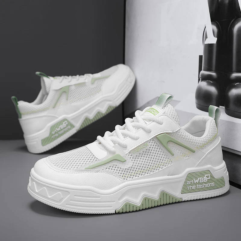 Damen Luftige Freizeitsneaker mit atmungsaktiver Mesh-Oberfläche und rutschfester Sohle Heidi Mode