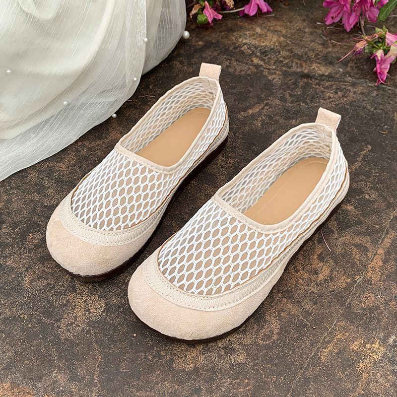 Damen luftige und elegante Ballerinas mit Netz-Obermaterial Heidi Mode - Image 8