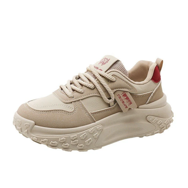 Damen modische Chunky Sneakers mit atmungsaktivem Mesh-Obermaterial Heidi Mode