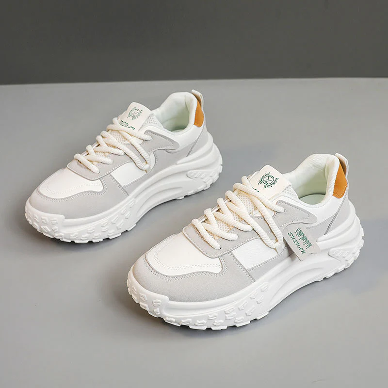 Damen modische Chunky Sneakers mit atmungsaktivem Mesh-Obermaterial Heidi Mode - Image 7